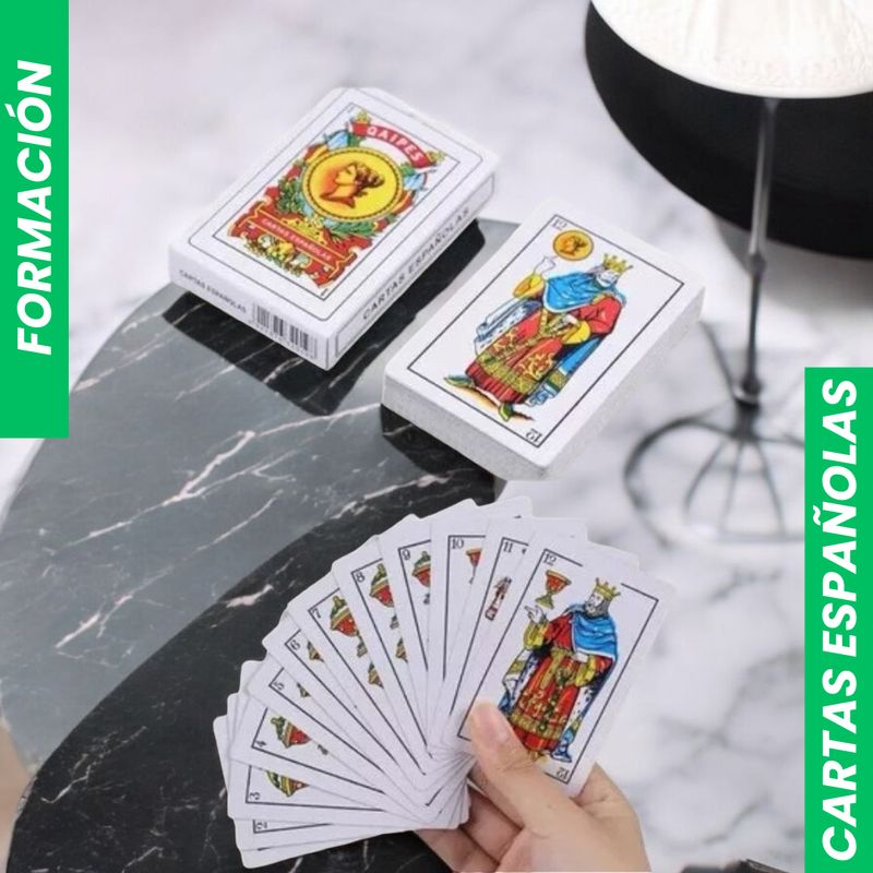 FORMACIÓN CARTAS ESPAÑOLAS