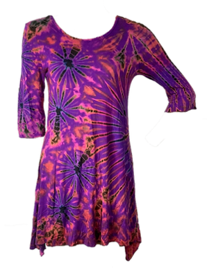 Three Quarter Sleeve Dress