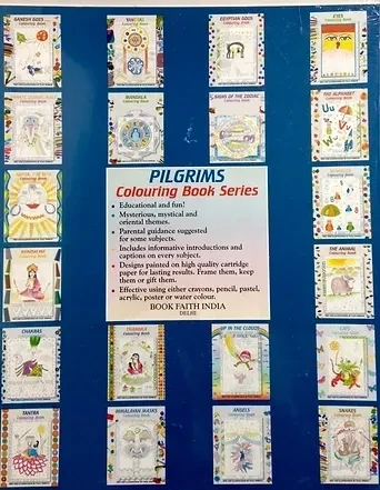 Spiritual Tibetan Colouring Books