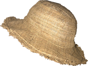 Wide Brim Hemp Hat, Colour: Nat - Natural