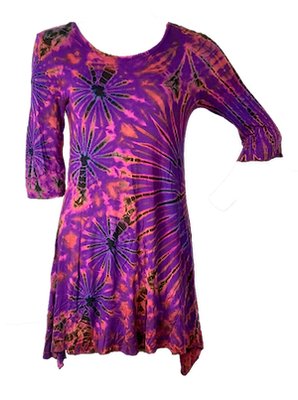 Three Quarter Sleeve Dress