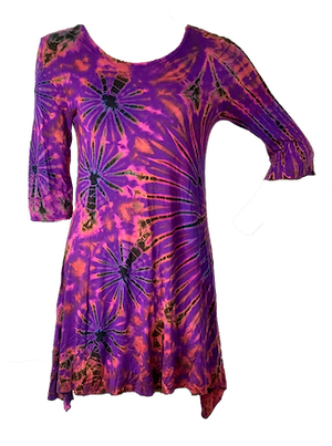 Three Quarter Sleeve Dress