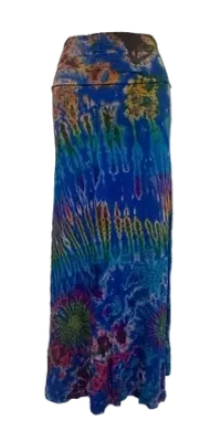 Tie Dyed Maxi Skirts Tie Dyed Maxi Skirts