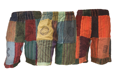 Patchwork Shorts