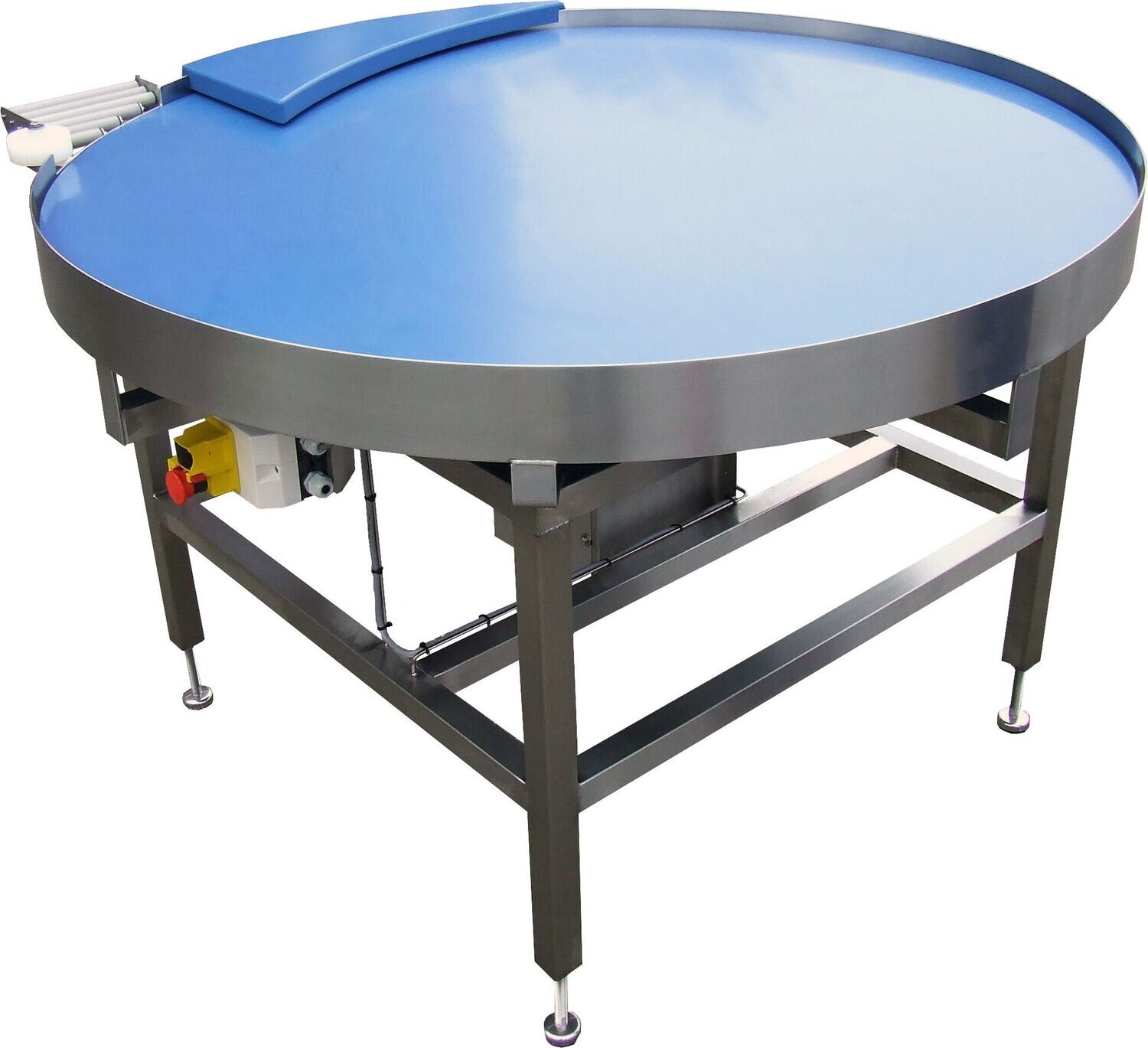 Table tournante d'accumulation