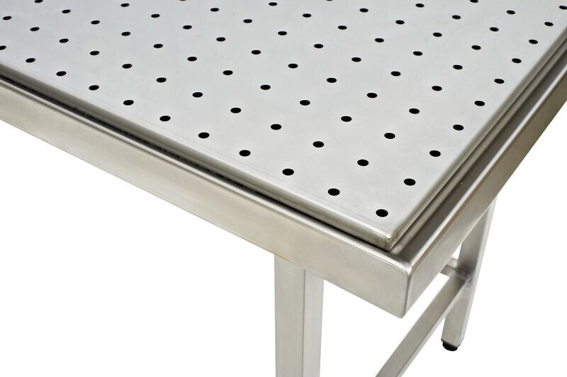 TABLE DE DESSOUVIDAGE INOX