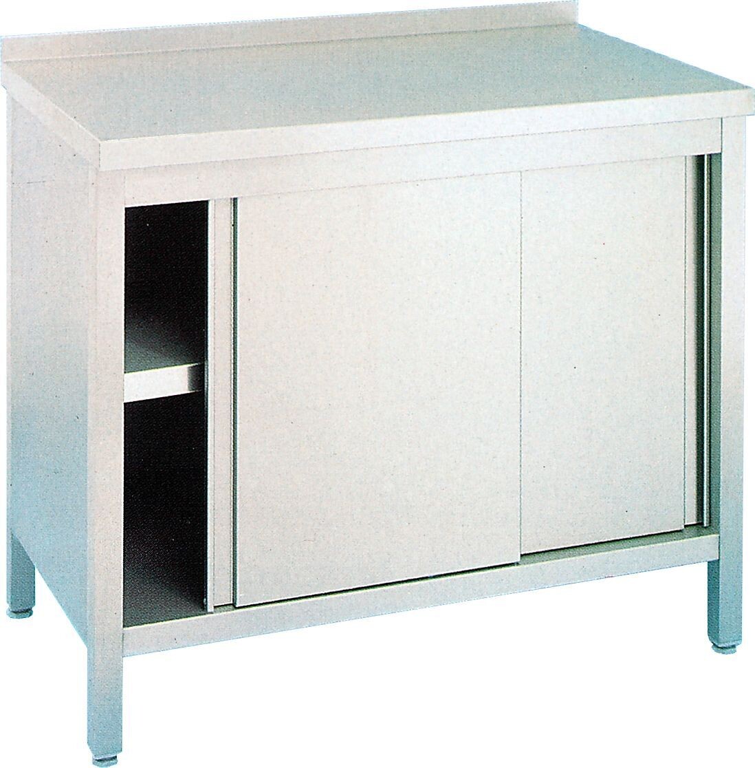 TABLE-ARMOIRE AVEC PORTES COULISSANTES