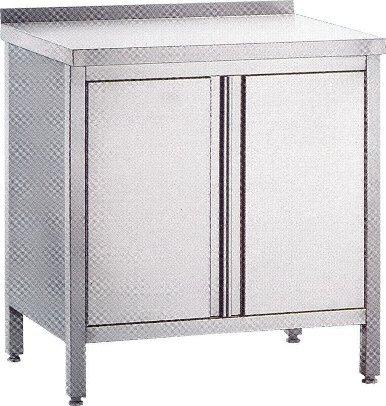 TABLE-ARMOIRE AVEC PORTES BATTANTES