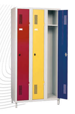 ARMOIRE VESTIAIRE TÔLE LAMINÉE