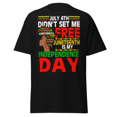 Unisex- Juneteenth is My Independence Day