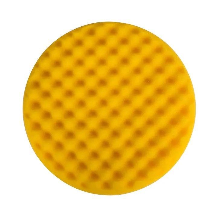 BOINA ESPONJA POLISHING 150mm YELLOW WAFFLE (CX2)