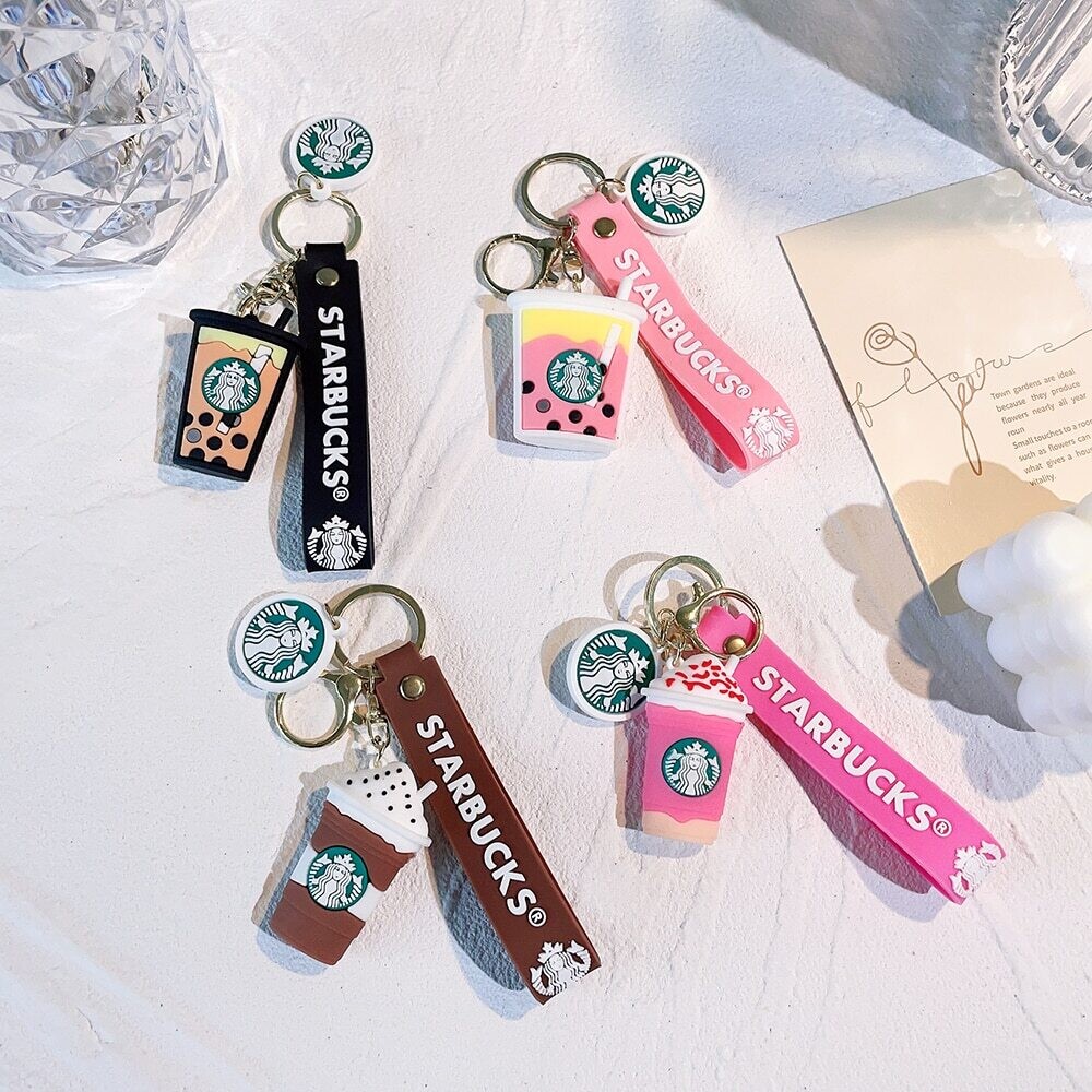 Starbucks Silicone Keychains