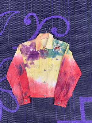 Order Adire Jean Jacket