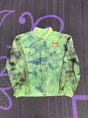 Marble Adire Jean Jacket