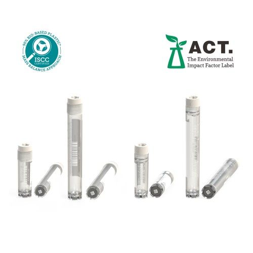 BIOBased 2D CryoGen® Tubes CLEARLine®