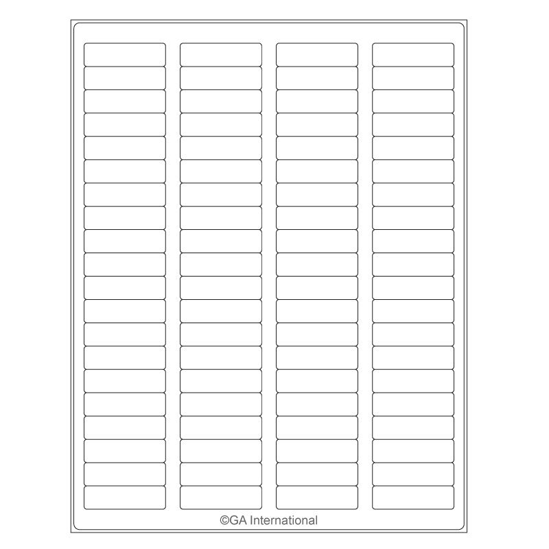 Cryogenic Laser Labels for Frozen Vials and Containers – 1.75″ x 0.5″ #LCS-13