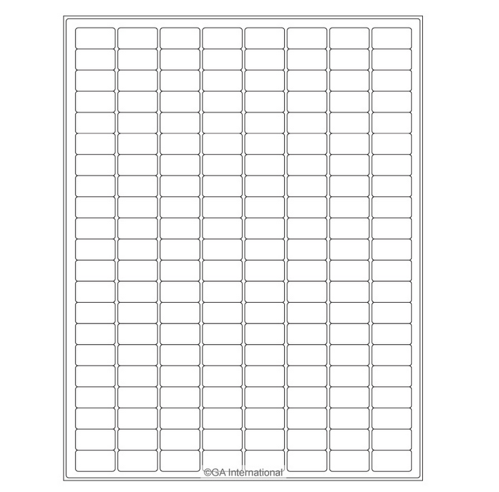 Étiquettes laser cryogéniques pour flacons et conteneurs congelés – 0,94″ x 0,5″ #LCS-12