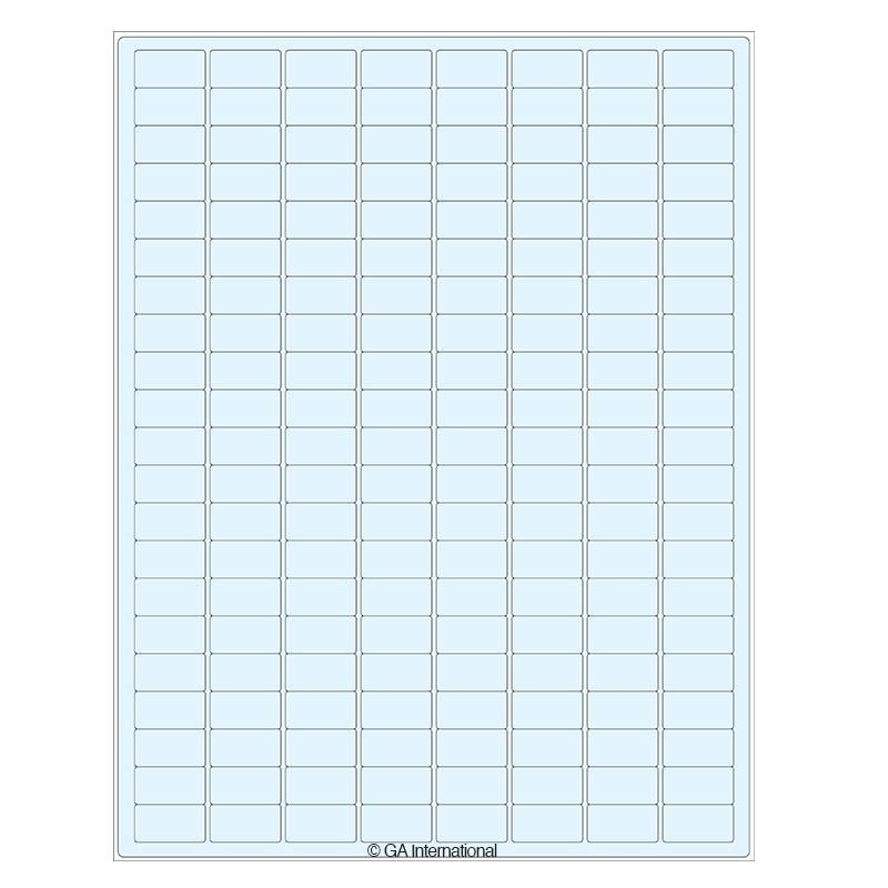 Transparent Cryogenic Laser Labels for Frozen Vials – 0.94″ x 0.5″ #LCY-12TR