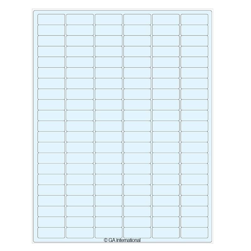 Transparent Cryogenic Laser Labels for Frozen Vials – 1.28″ x 0.5″ #LCY-23TR