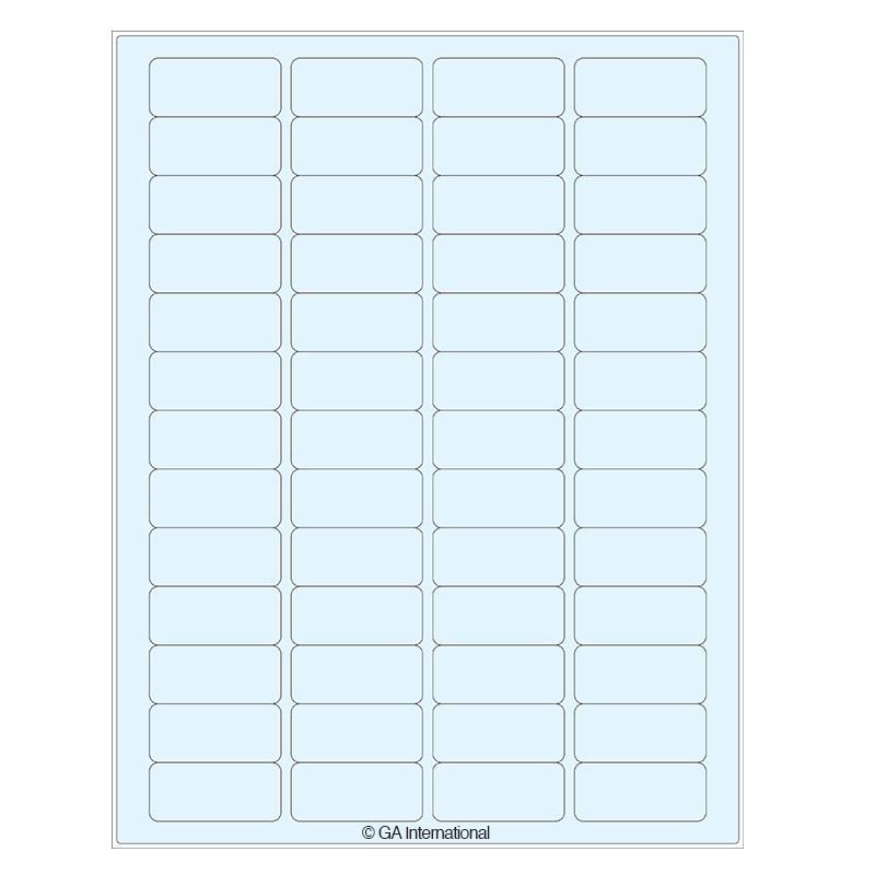 Transparent Cryogenic Laser Labels for Frozen Vials – 1.77″ x 0.79″ #LCY-8TR