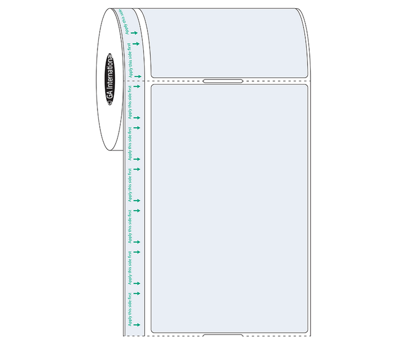 Cryogenic Thermal-Transfer Labels for Frozen Vials &amp; Tubes – 3″ x 4.75″ #AHA-501NOT