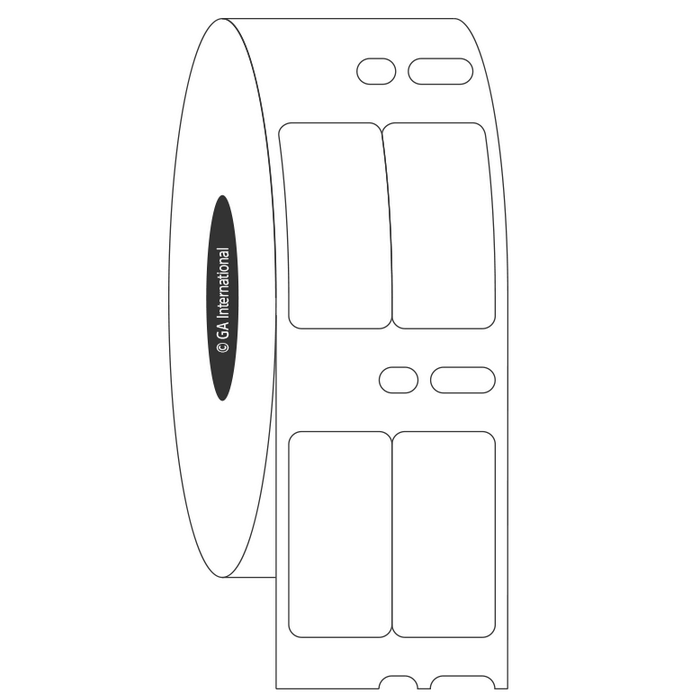 DYMO-Compatible Cryo Labels for Frozen Surfaces – 0.5″ x 1″ (Patented) #EDCS-040WH
