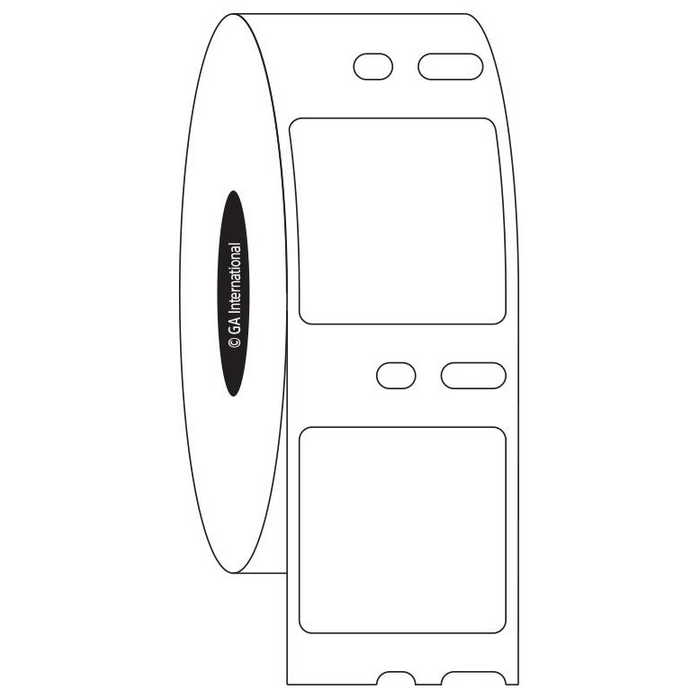 DYMO-Compatible Cryo Labels for Frozen Surfaces – 1″ x 1″ (Patented) #EDCS-070WH