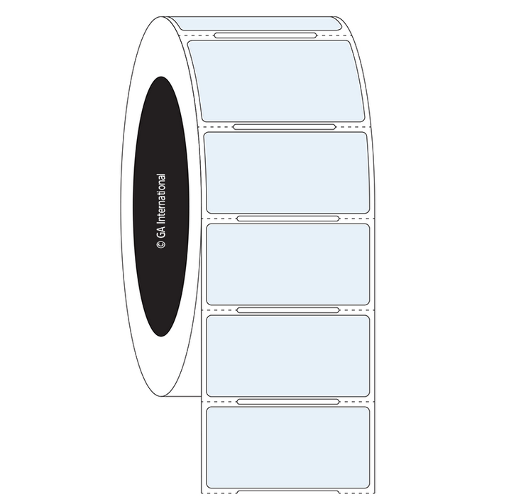 Clear Cryogenic Labels for Metal Racks – 2″ x 1″ #AWC-28NOT