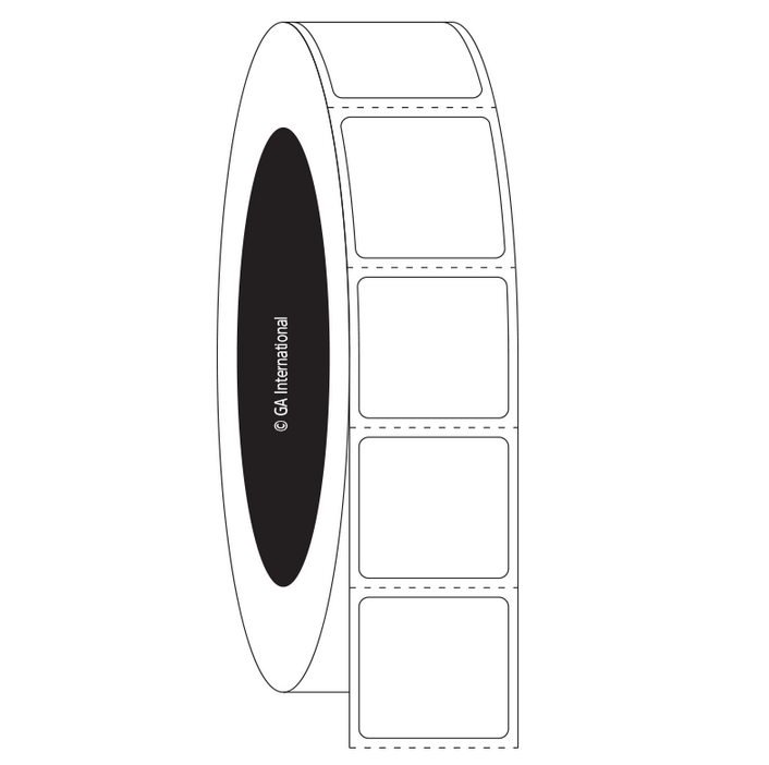 Extended Exposure Xylene &amp; Chemical-Resistant Labels – 0.975″ x 0.92″ #FTT-157