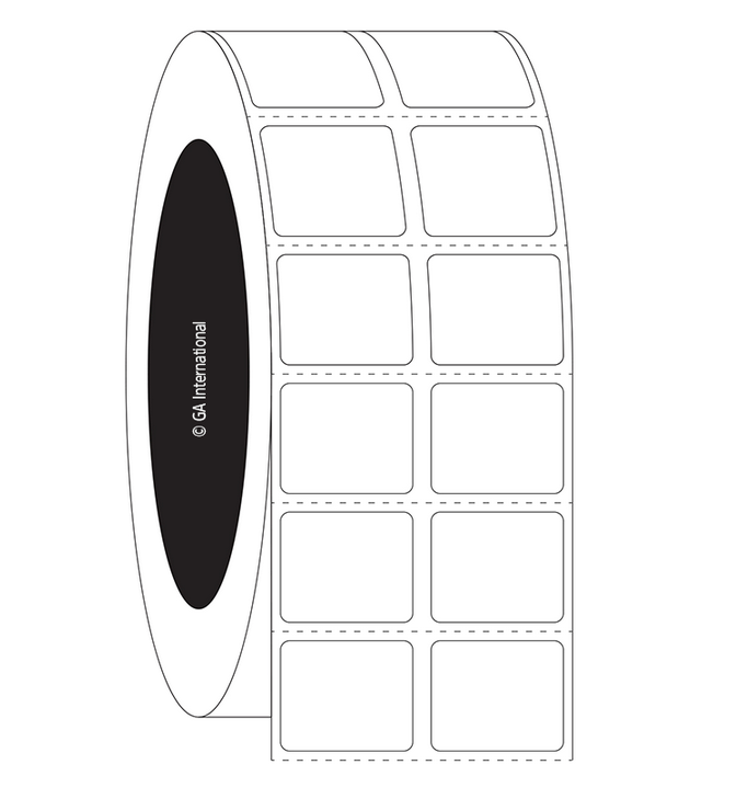 Extended Exposure Xylene &amp; Chemical-Resistant Labels – 0.9″ x 0.75″ #FTT-141