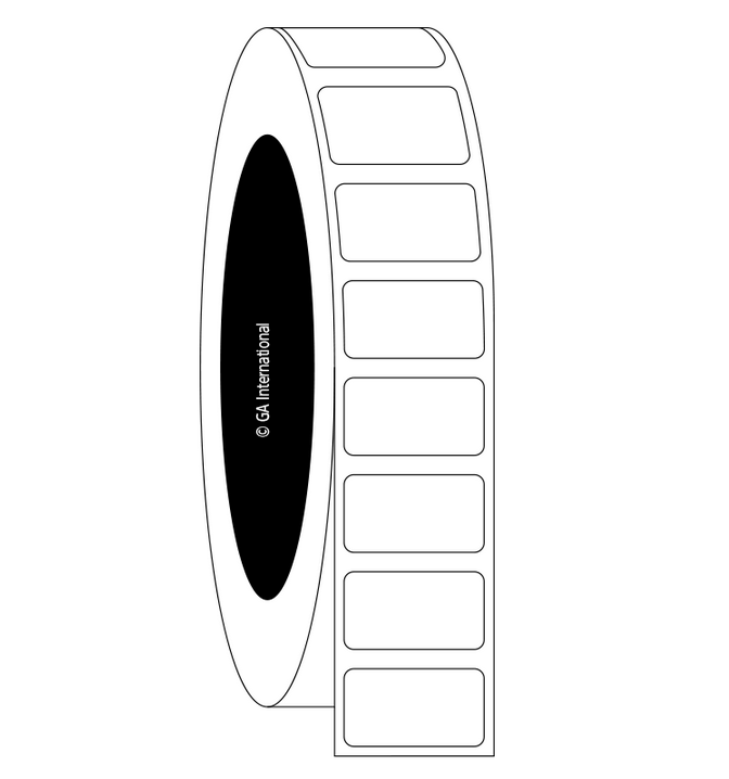 Extended Exposure Xylene &amp; Chemical-Resistant Labels – 0.9″ x 0.5″ #FTT-188NP