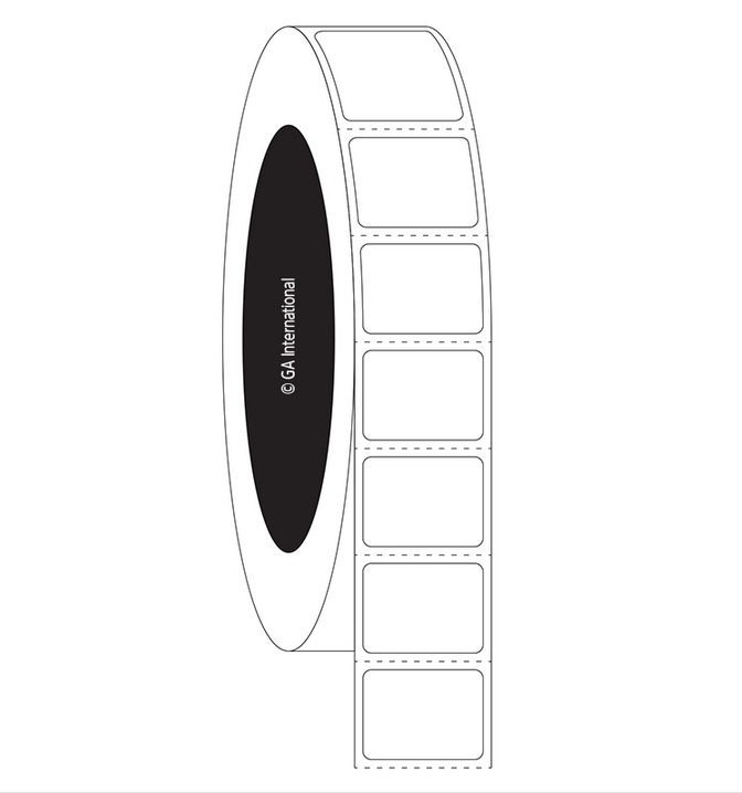 Extended Exposure Xylene &amp; Chemical-Resistant Labels – 0.9″ x 0.67″ #FTT-524