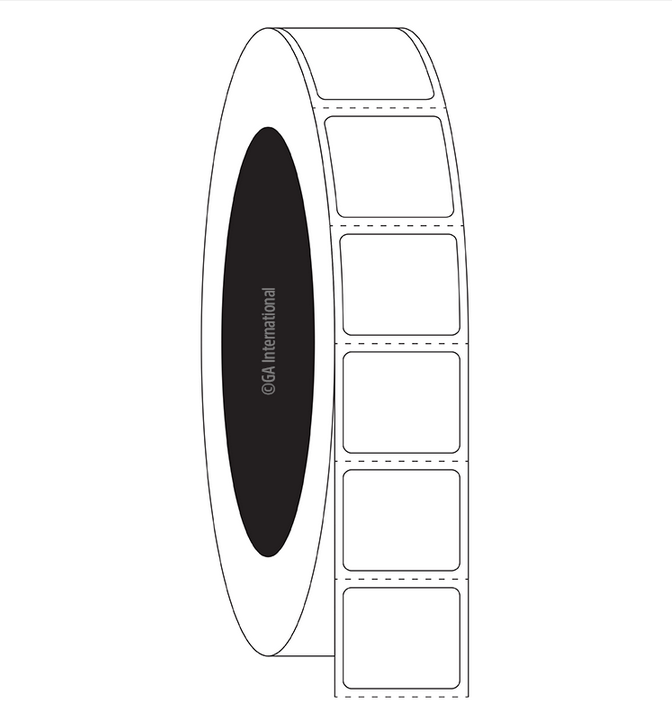 Extended Exposure Xylene &amp; Chemical-Resistant Labels – 0.866″ x 0.75″ #FTT-545