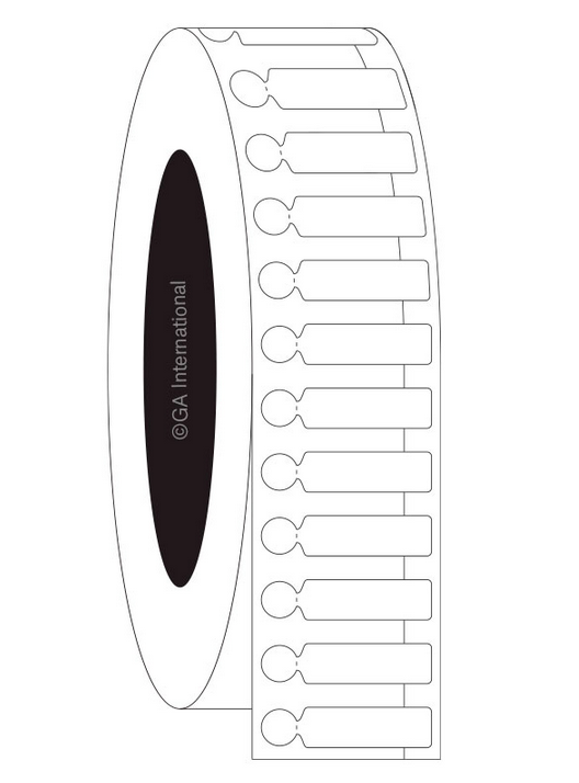 Removable Thermal-Transfer Labels for Microscope Slide Re-Identification (Patent Pending) – 1.17″ x 0.28″ #AZA-559SB