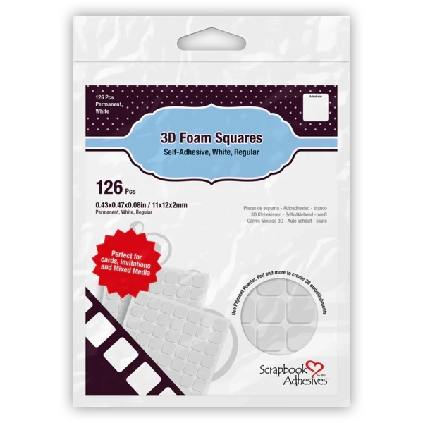 3D Foam Squares Regular