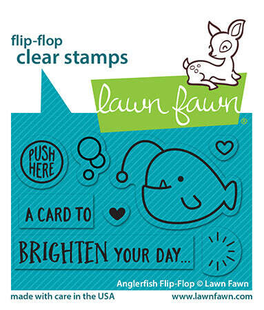 LF Angler Fish Flip Flop Stamp