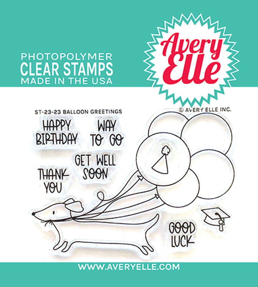 Balloon Greetings Stamps