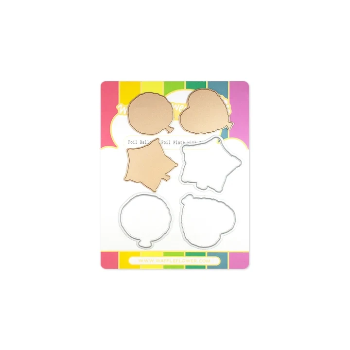 Balloons Foil Plate with Die