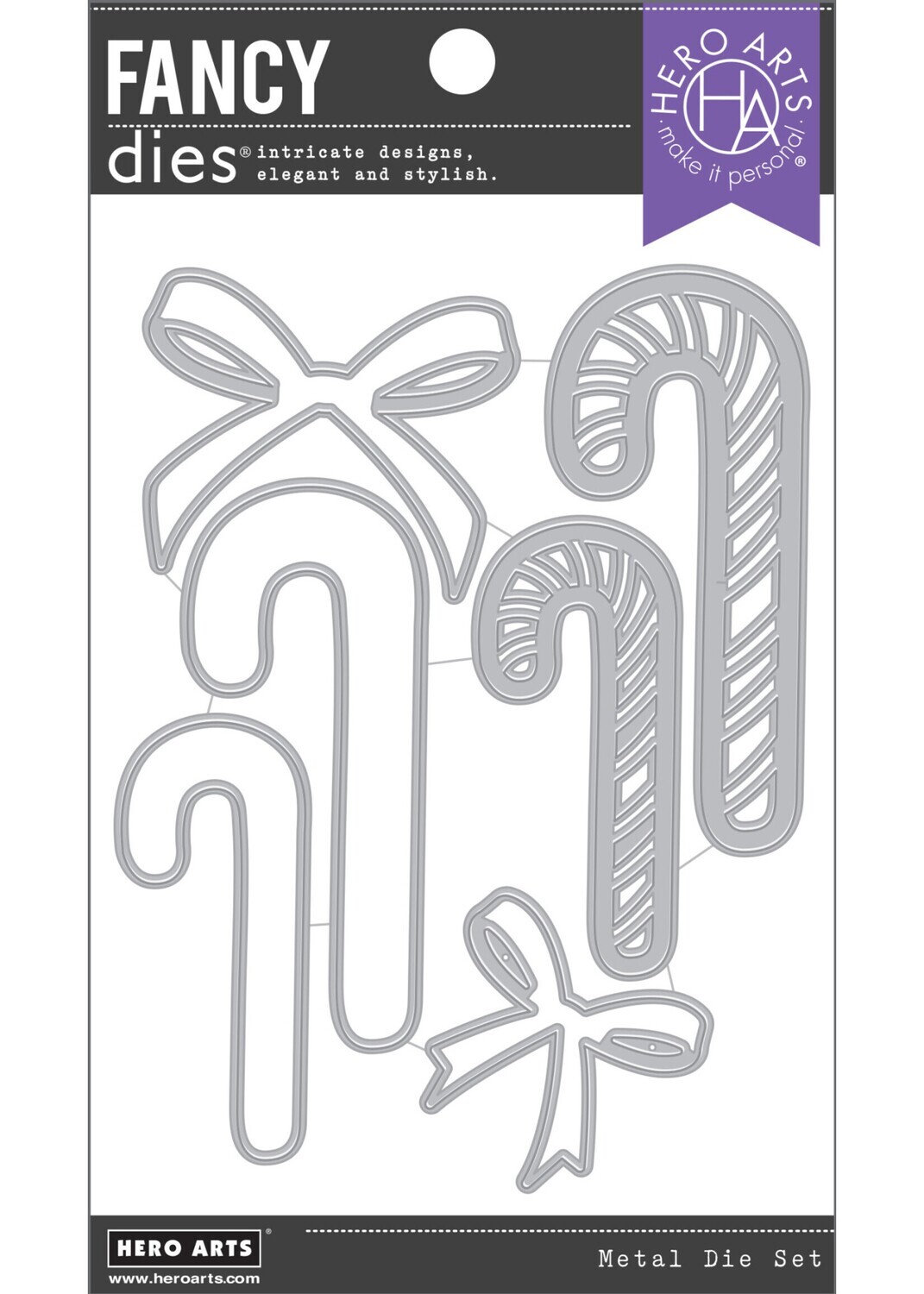 Candy Cane Fancy Die