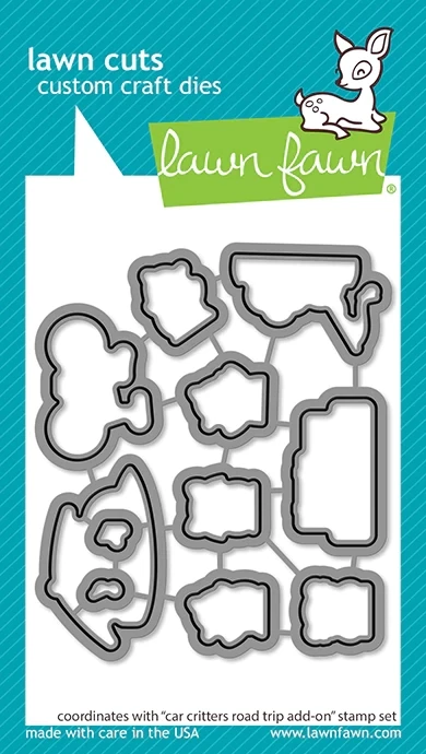 LF Car Critters Road Trip add-on die