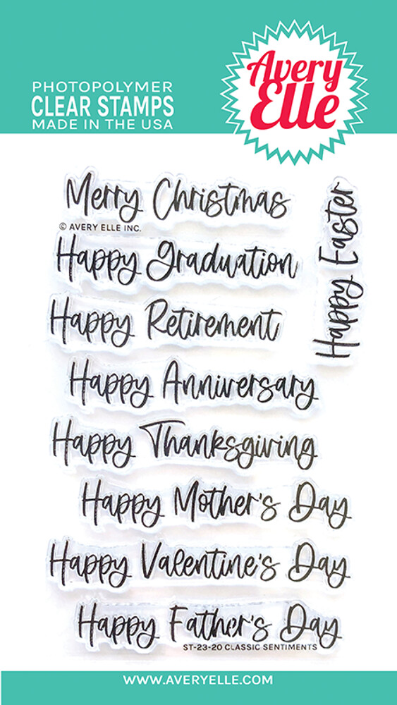 Classic Sentiments Stamps