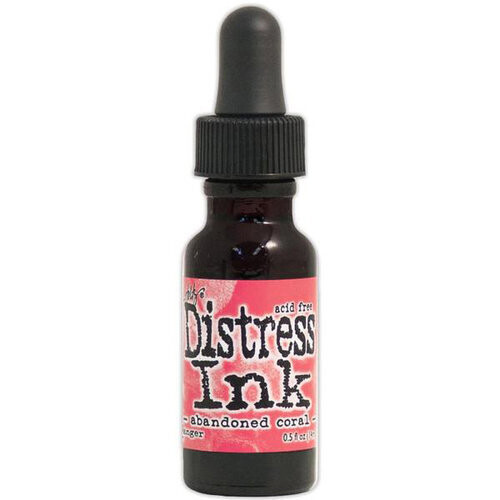 Distress Ink Reink Abandoned Coral