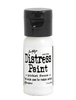 Distress Paint Picket Fence