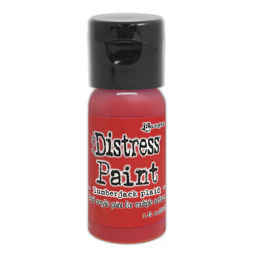 Distress Paint Lumberjack Plaid