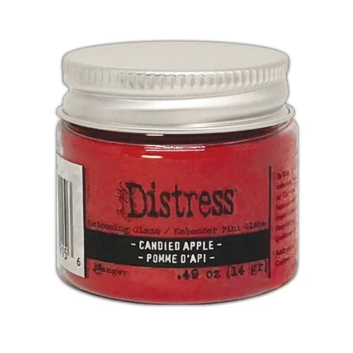 Distress Embossing Glaze: Candied Apple