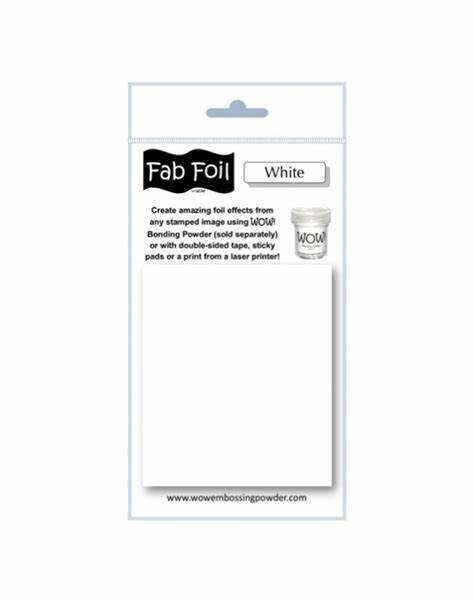 Fab Foil:White
