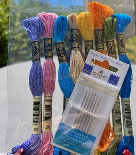Floss/Needle Packet