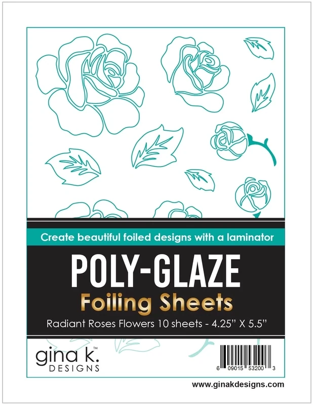 Gina K Poly-Glaze Radiant Roses flowers