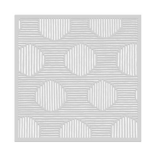Hero Stripy Stencil