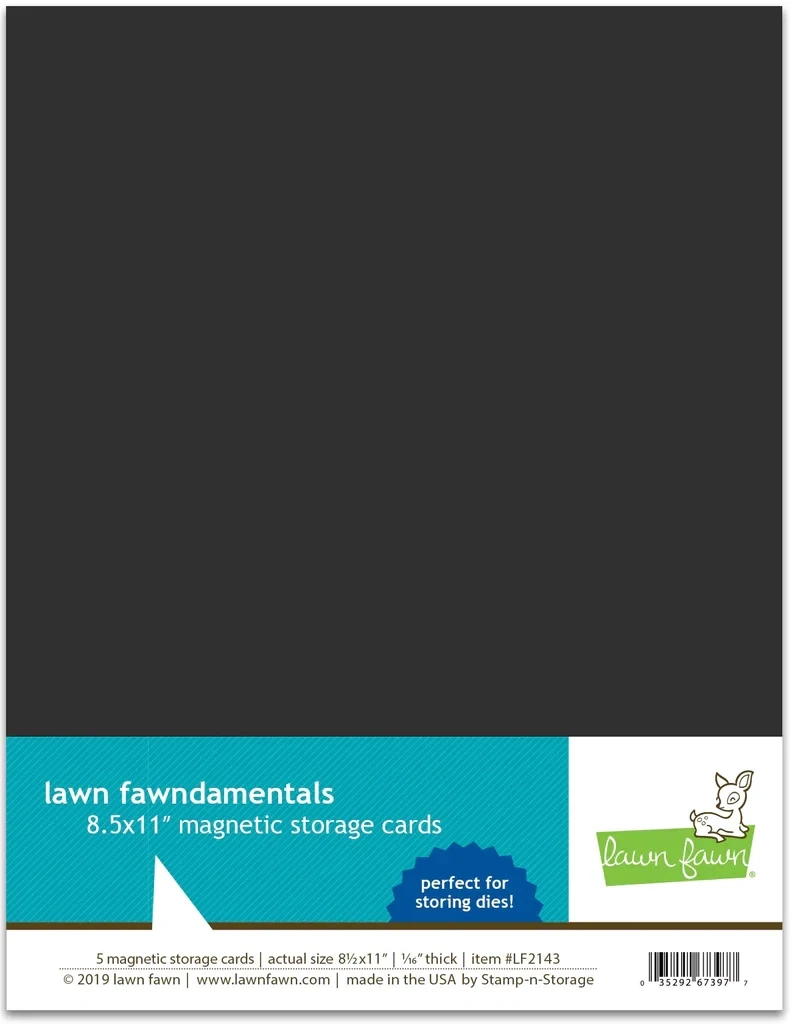 LF 8.5x11 Magnetic Storage Cards